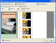 Screenshot von MPEG AVI DVD Daumenkino-Drucker 1.0.