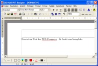 Screenshot von PDF-Designer 1.0 - PDF Dokumente entwerfen.